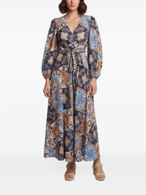 ZIMMERMANN Alight wrap midi dress
