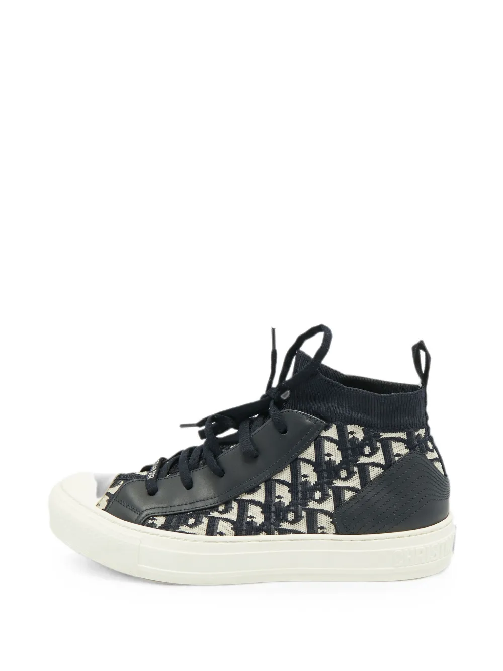 Christian Dior Pre-Owned Walk'n'Dior High-Top-Sneakers - Blau