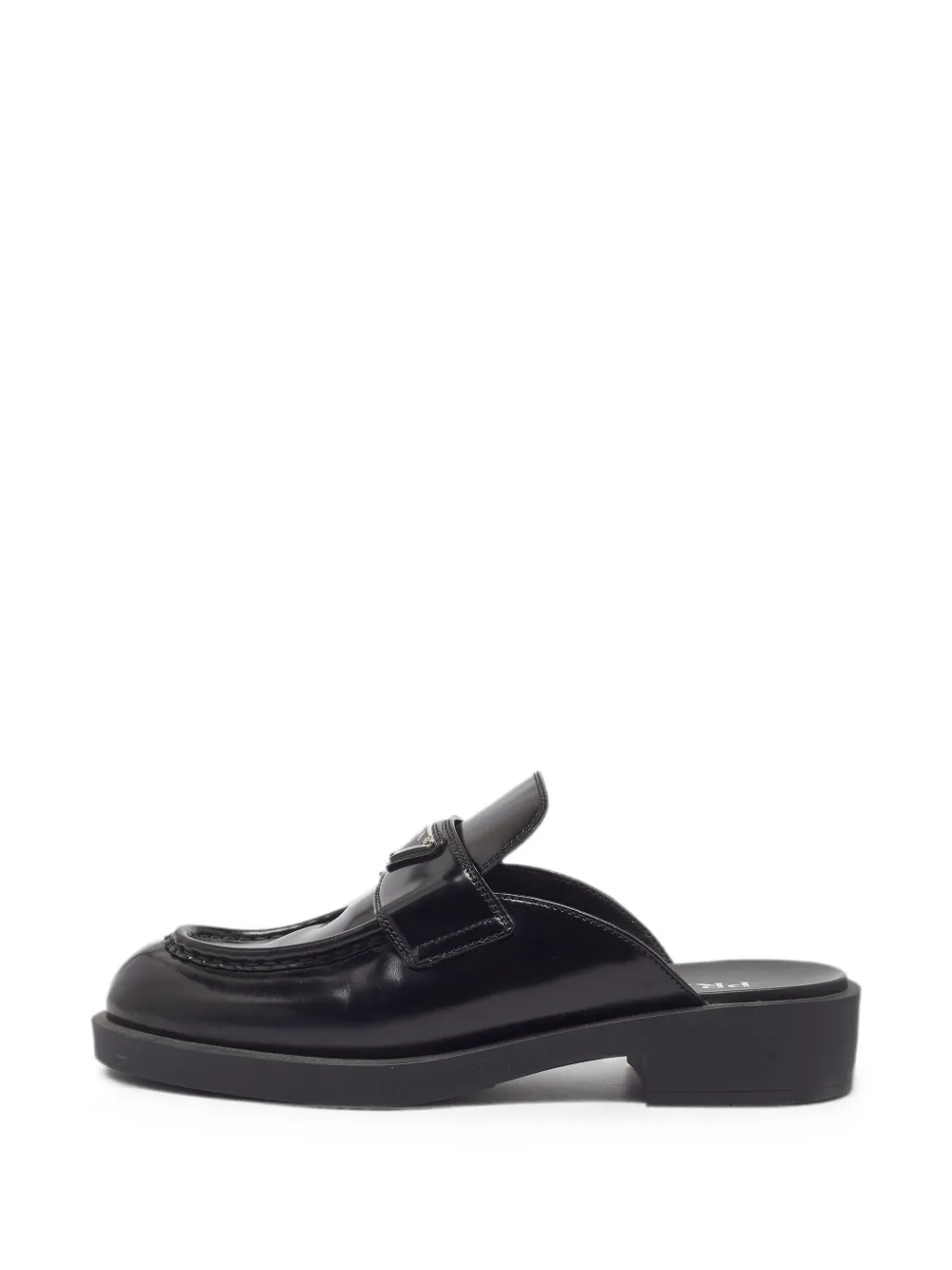 Prada Pre-Owned Spazzolato Mules - Schwarz