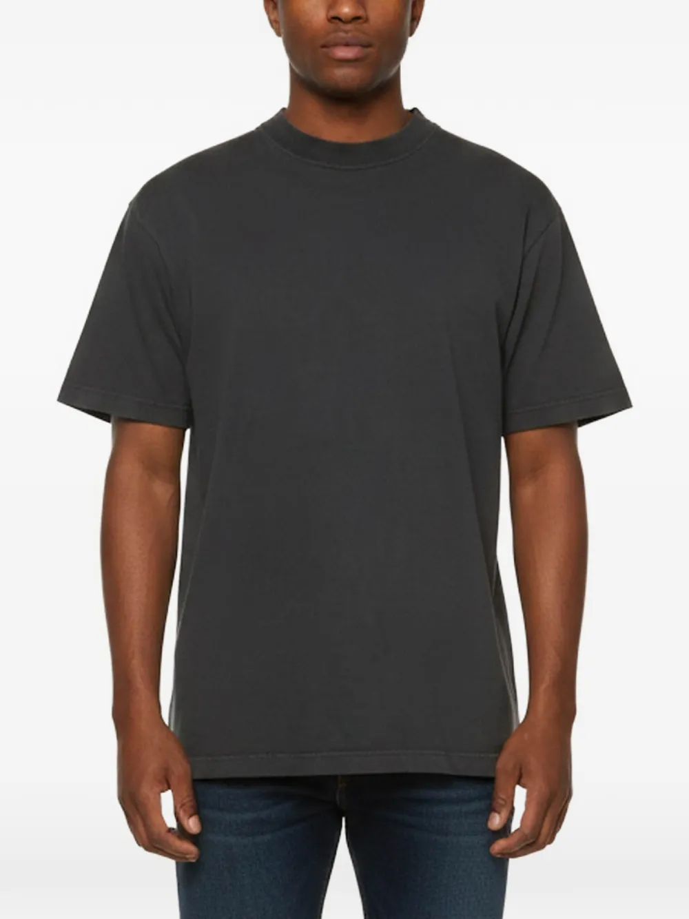 Balenciaga Pre-Owned faded-effect logo-print T-shirt - Grau