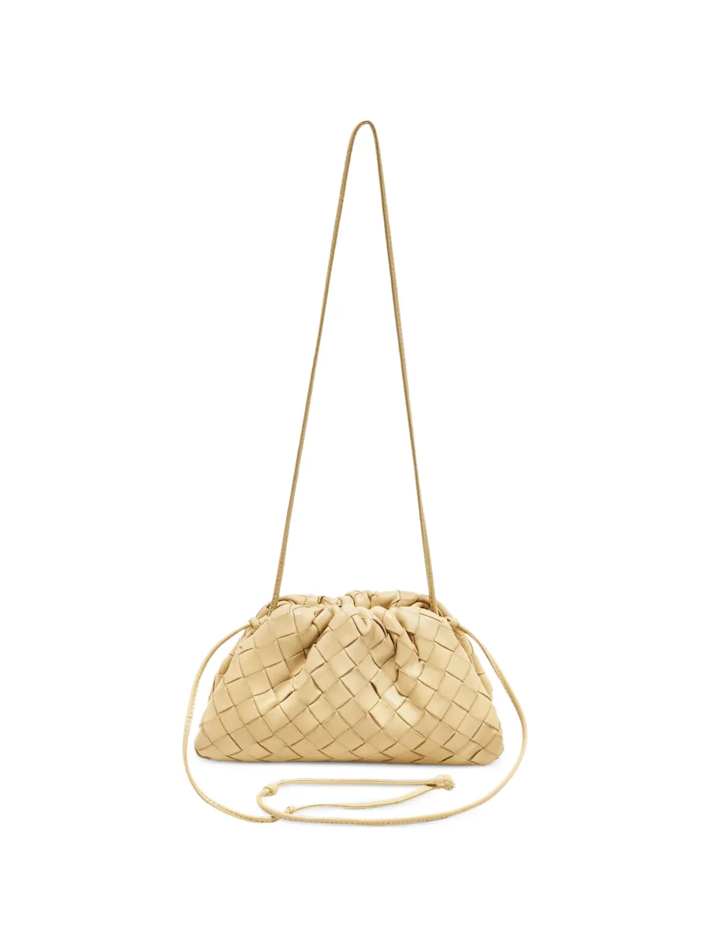 Bottega Veneta Pre-Owned Clutch mini con design Intrecciato - Toni neutri