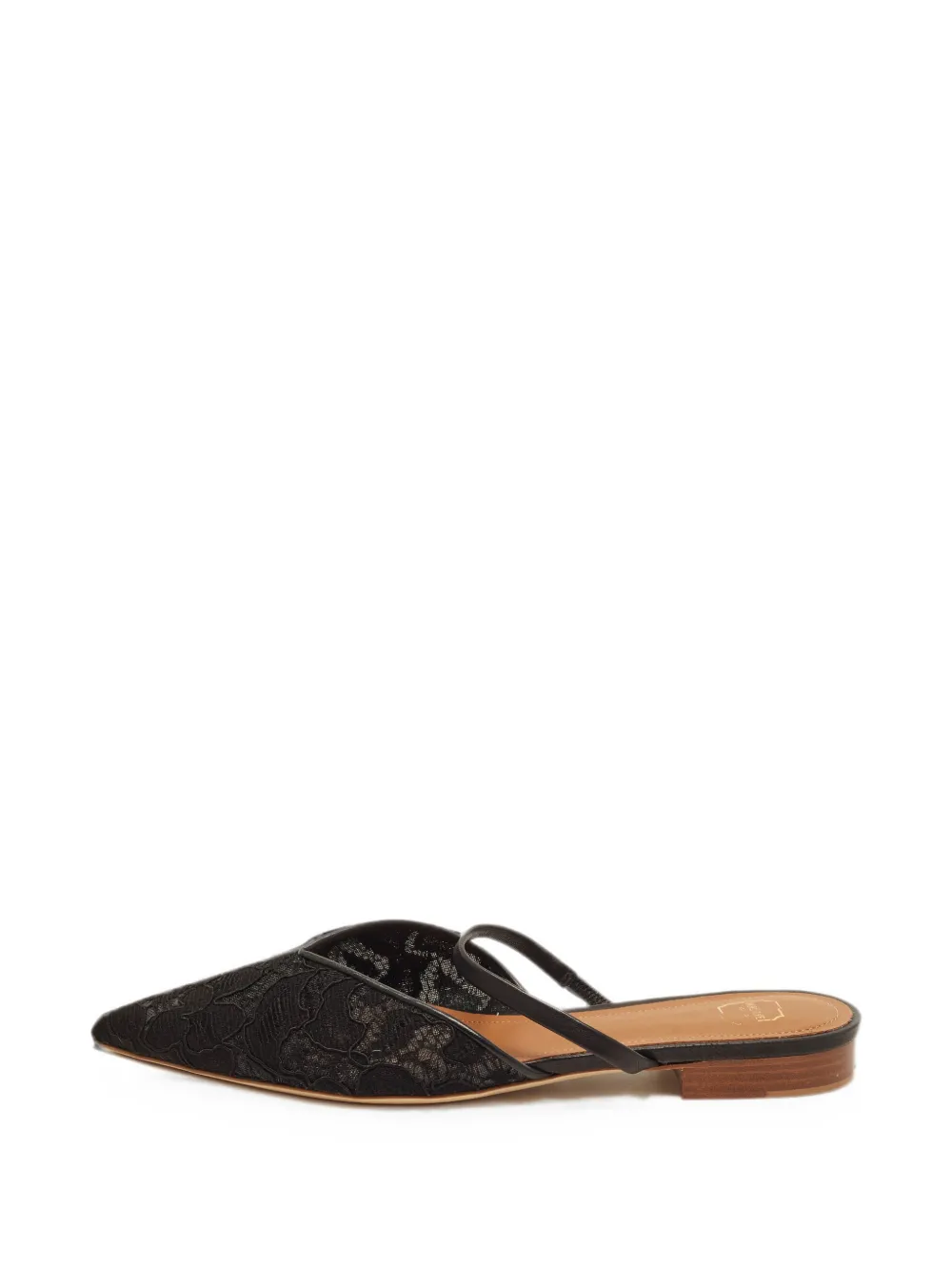Malone Souliers Flache Maria Mules - Schwarz