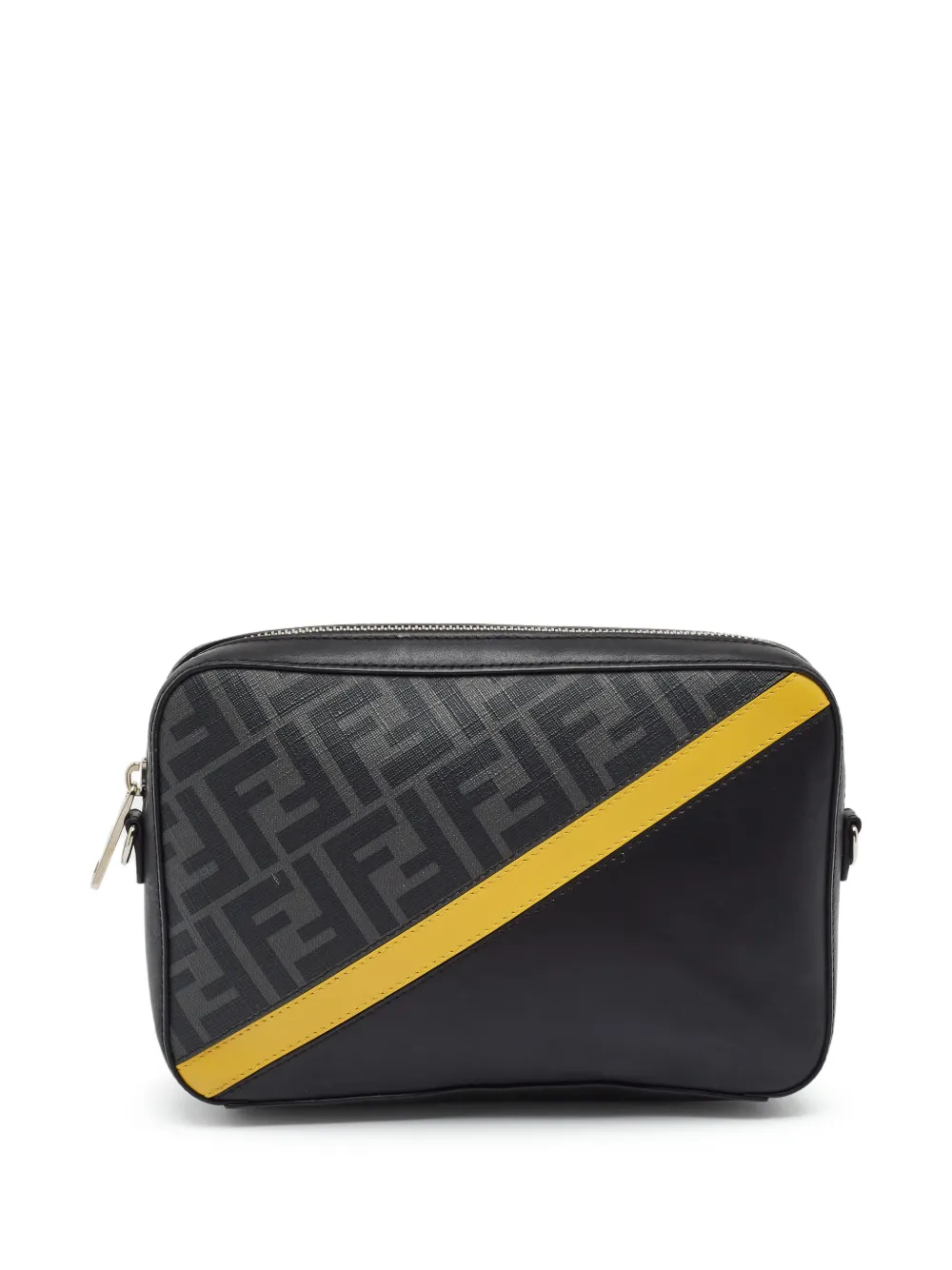 Fendi Pre-Owned 2022 FF Camera clutch bag - Nero