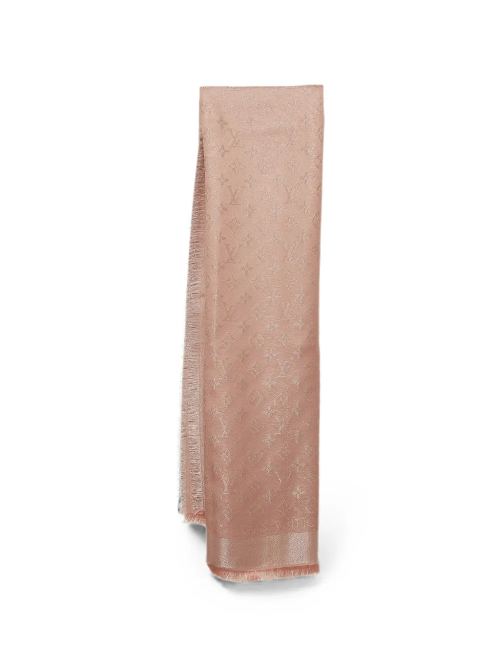 Louis Vuitton Pre-Owned square-shape scarf - Rosa