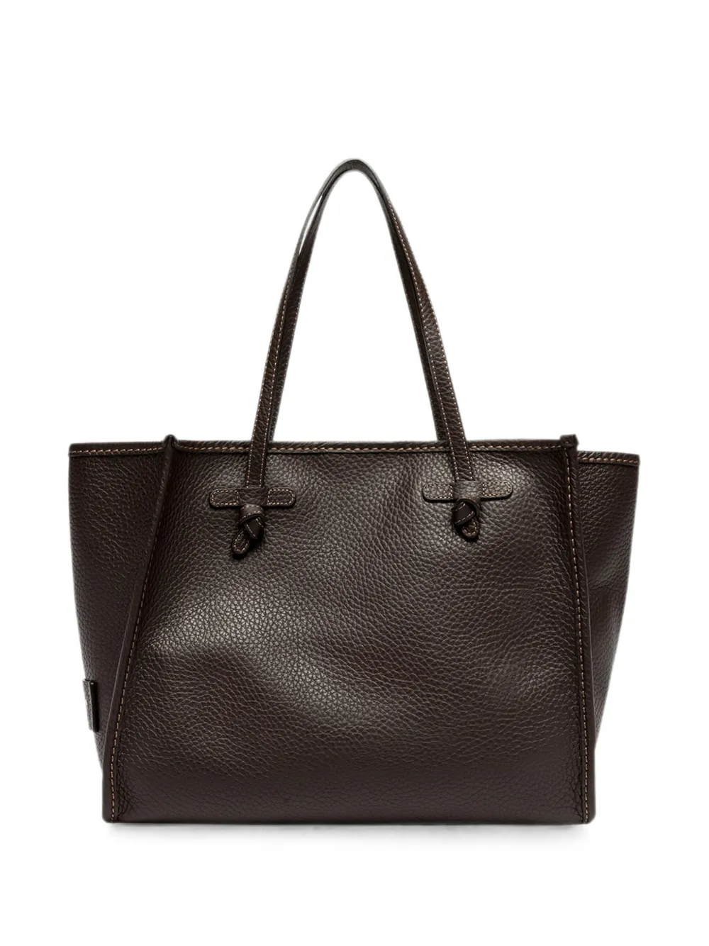 GIANNI CHIARINI Marcella leren shopper Bruin