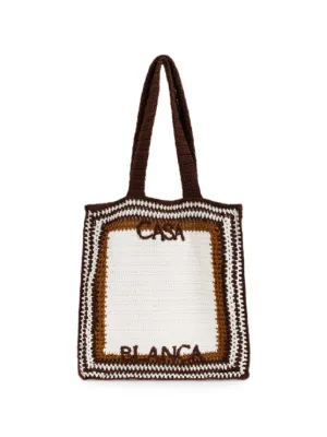 Casablanca Totes for Women | Crochet Tote Bags | FARFETCH