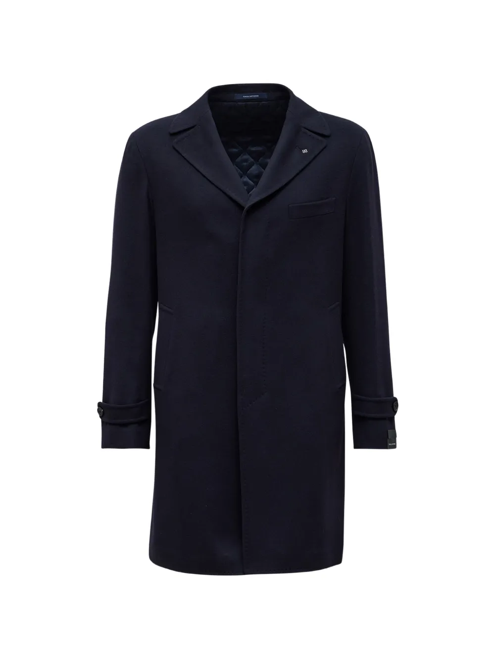 Tagliatore notched-lapels coat - Blu