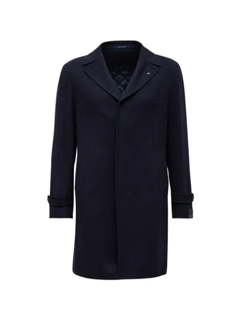 Tagliatore notched-lapels coat