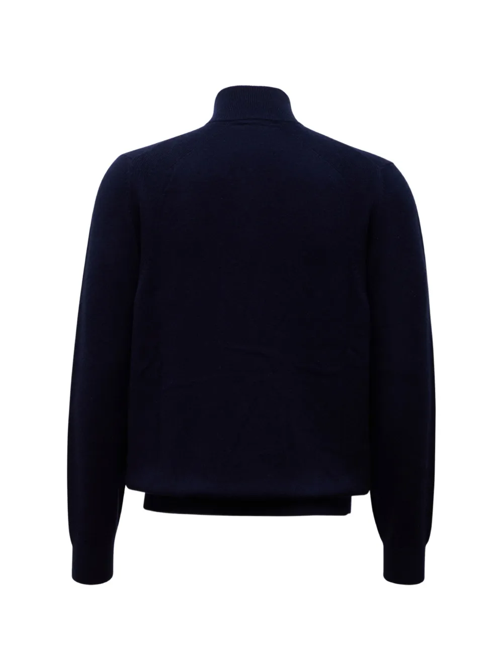 Barbour Ronson wool-cashmere half-zip jumper Blauw