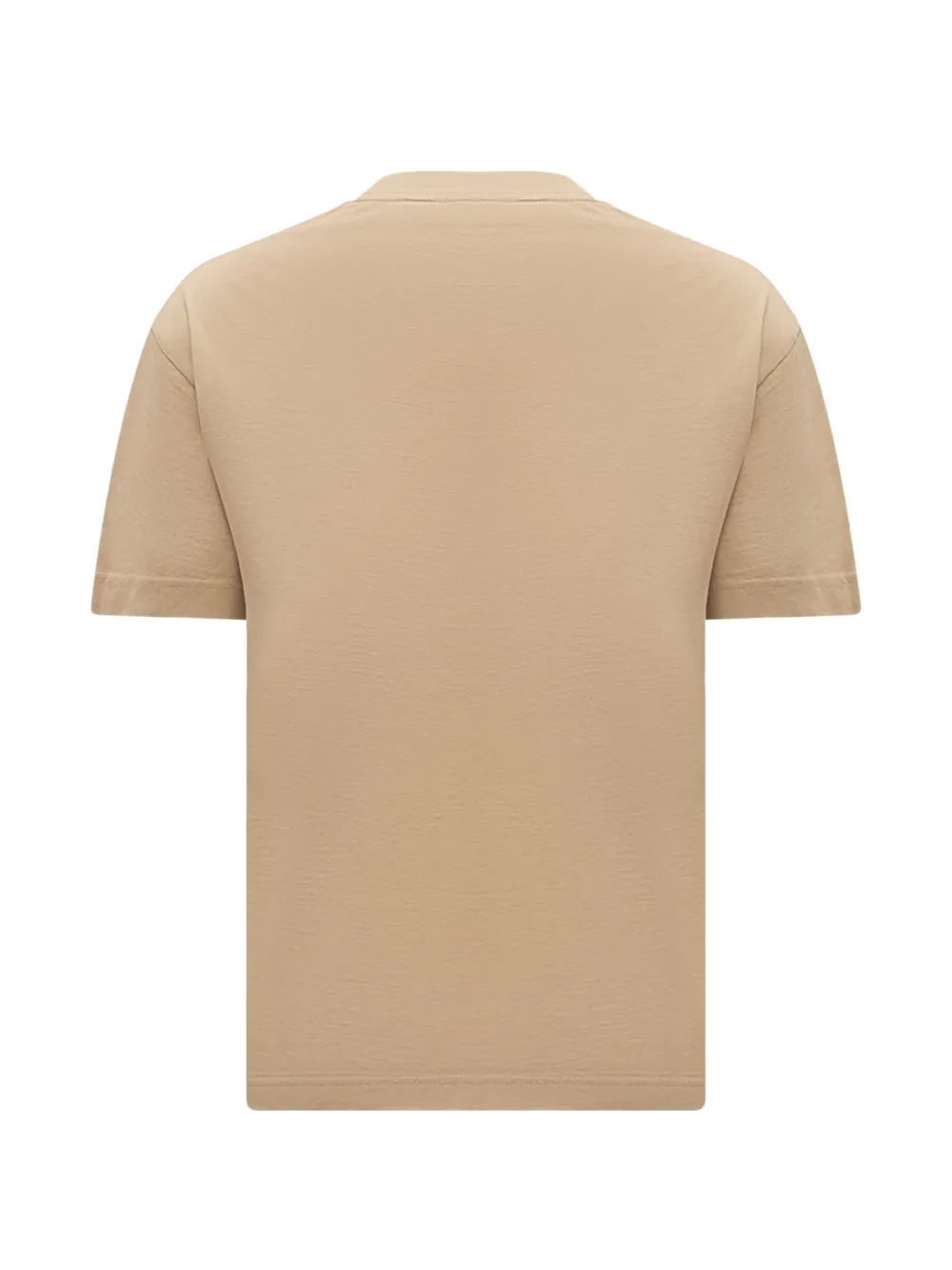 Palm Angels T-shirt met logoprint Beige