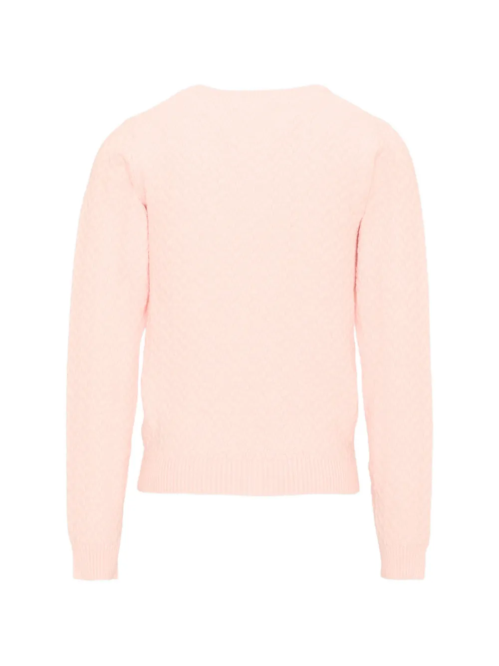 TRUSSARDI JUNIOR Kabelgebreide trui Roze
