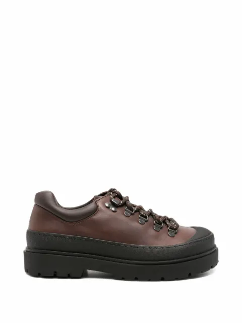 Birkenstock Prescott lace-up leather sneakers