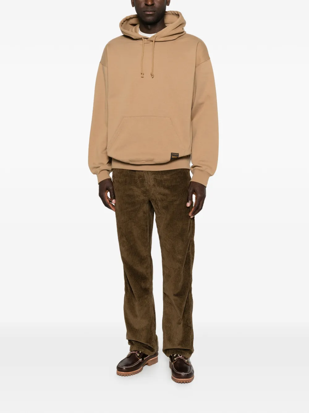 Levi's Hoodie met logopatch Beige