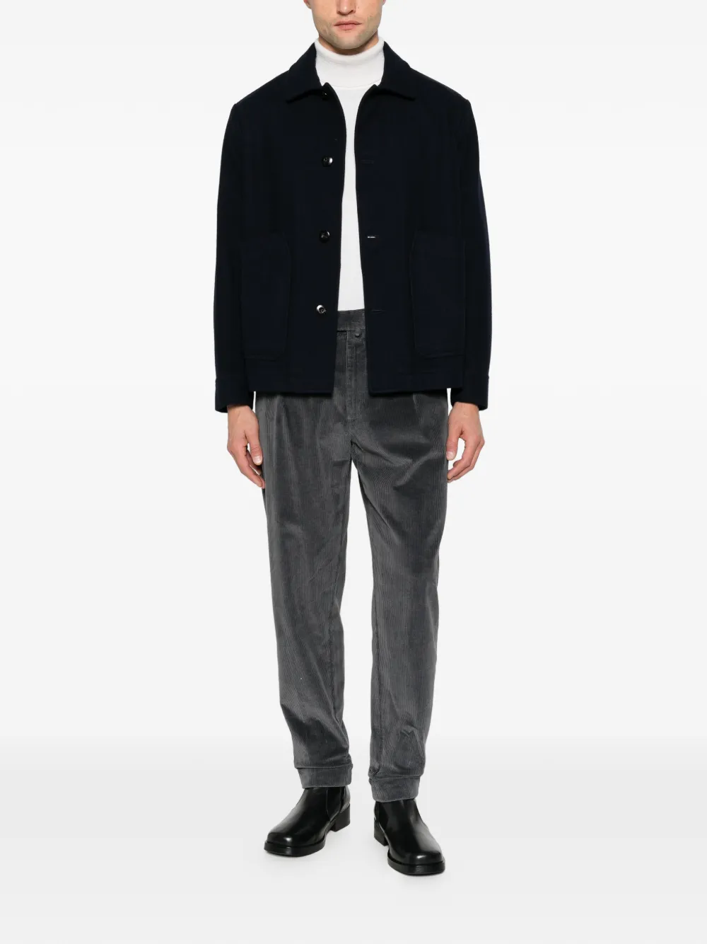 Circolo 1901 patch-pocket jacket Blauw