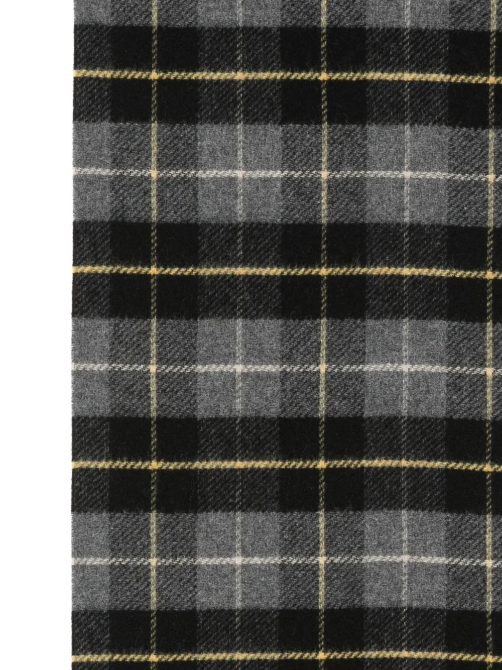 Woolrich Geruite sjaal Grijs