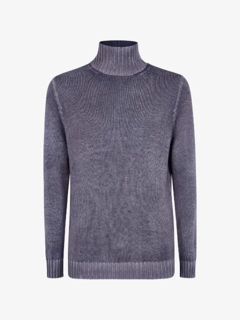 Avant Toi ribbed-knit roll-neck sweater