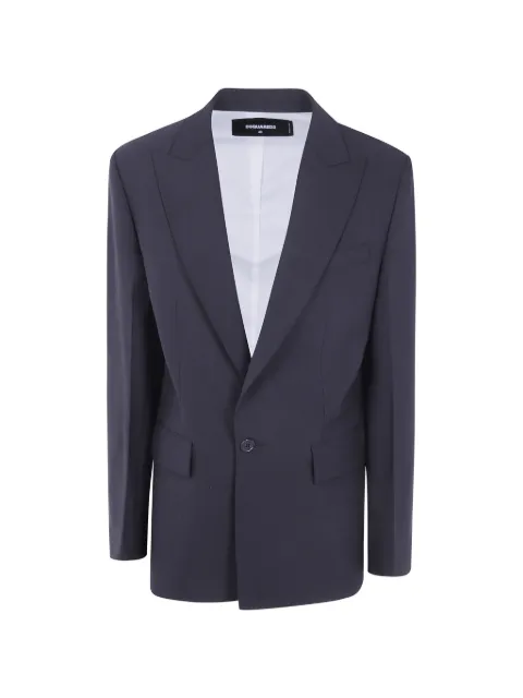DSQUARED2 Giacca In Lana peak-lapel single-breasted blazer