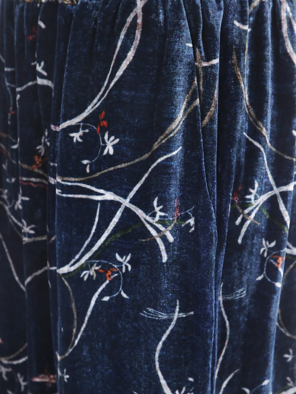 Pierre-Louis Mascia Broek met bloemenprint Blauw