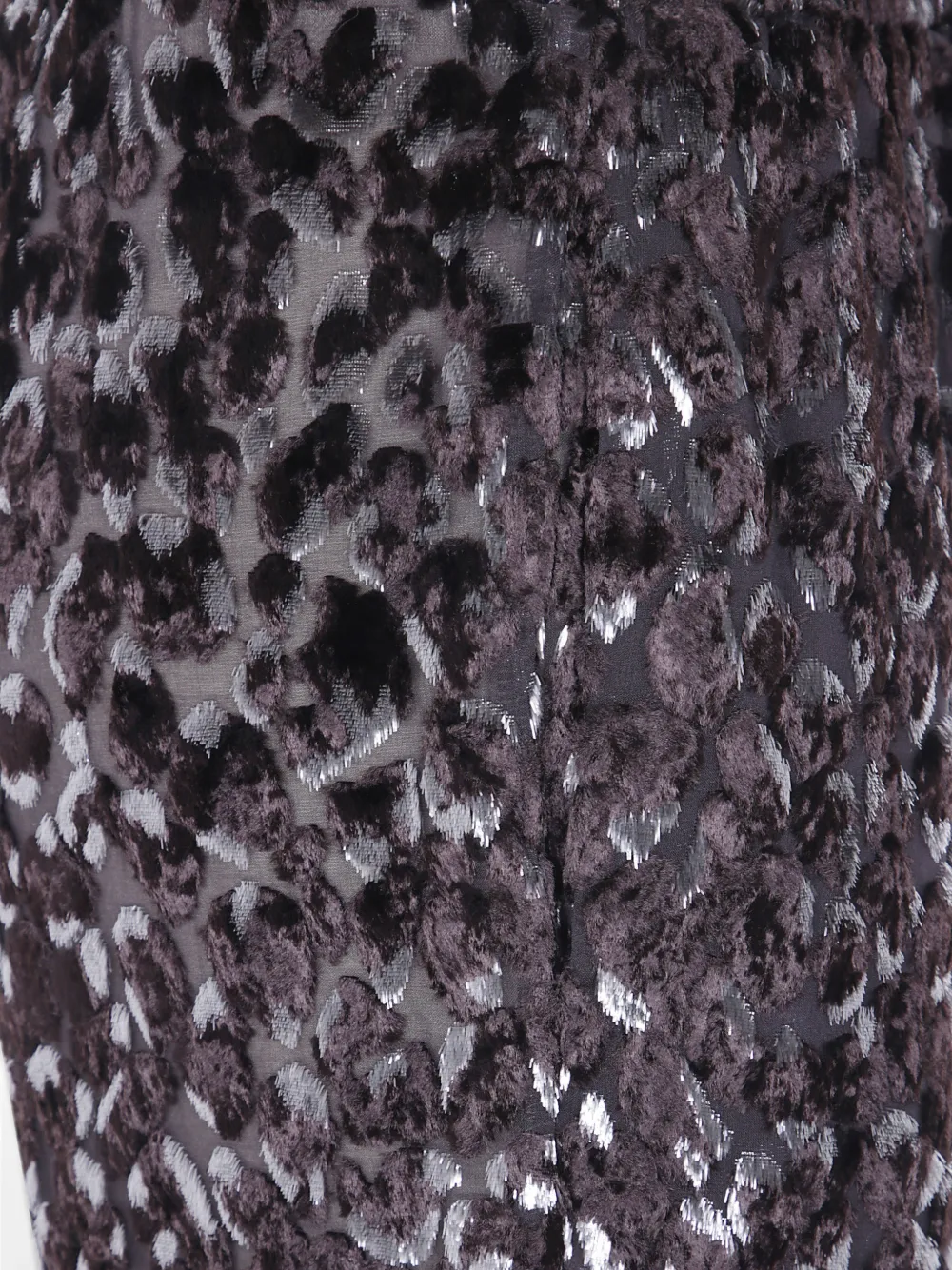 Pierre-Louis Mascia Fluwelen broek met luipaard-print Bruin