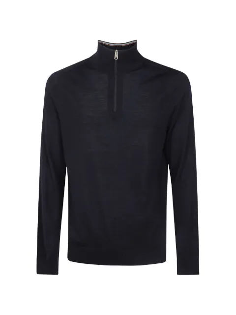 Paul Smith merino-wool zip-up sweater