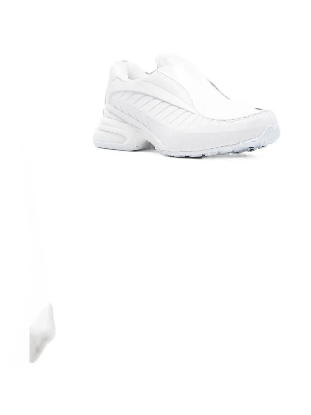 Comme des Garçons Homme Plus x Nike slip-on panelled sneakers Wit