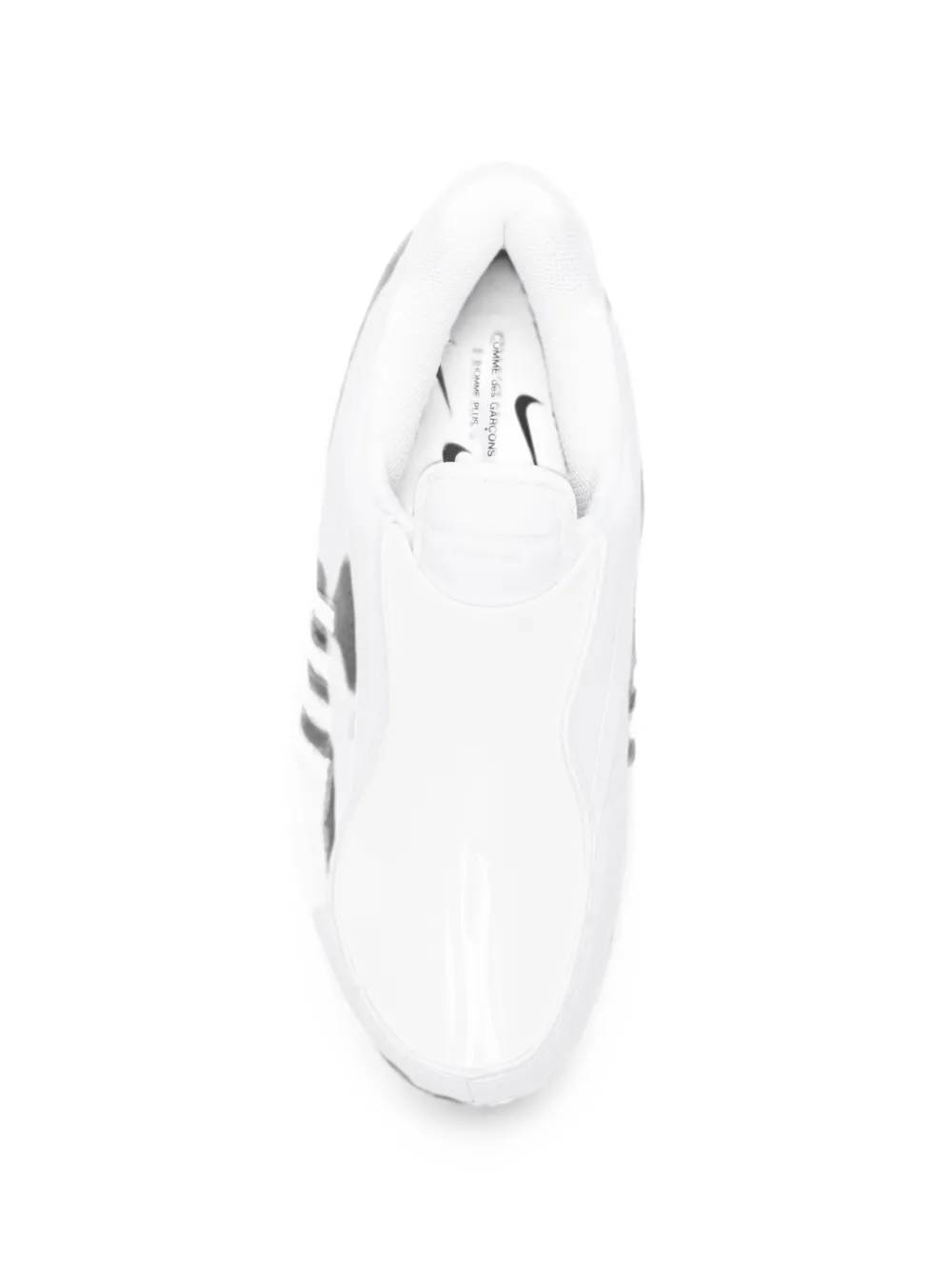 Comme des Garçons Homme Plus x Nike slip-on panelled sneakers Wit