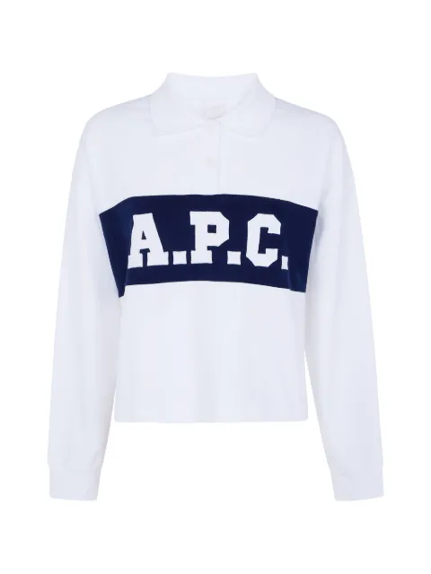 A.P.C. playera tipo polo Brianne