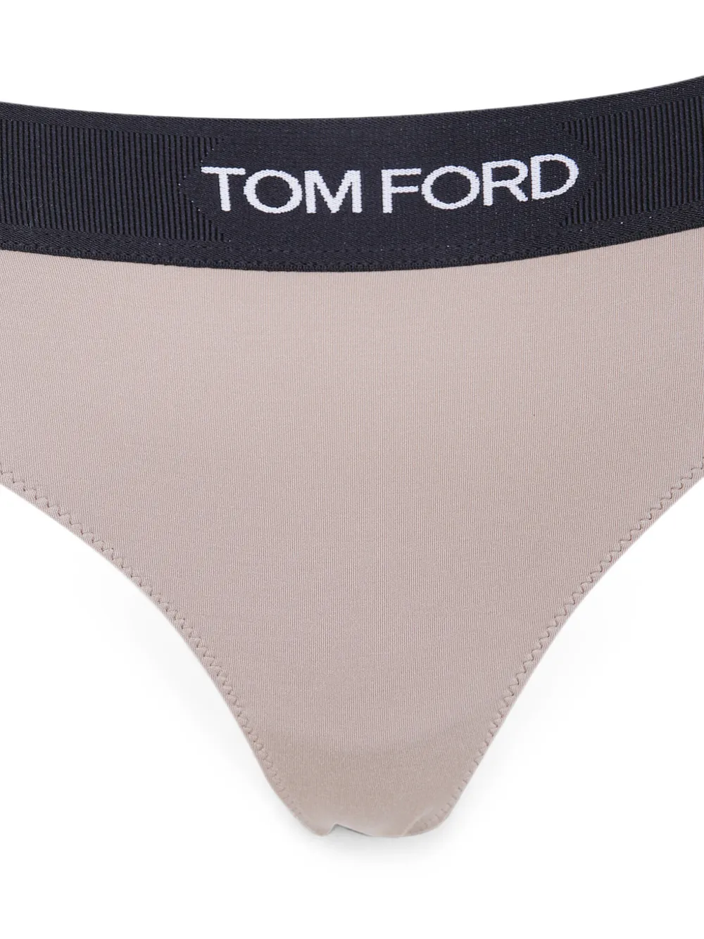 TOM FORD String met logoband Beige