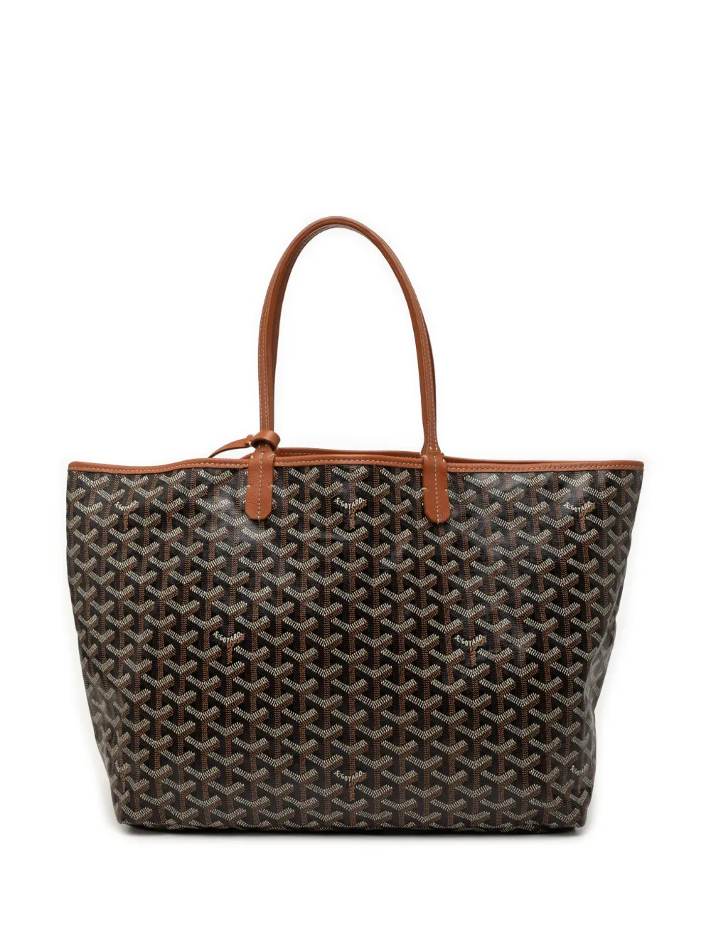 Goyard Pre-Owned 2021 Goyardine Saint Louis PM tote bag - Nero