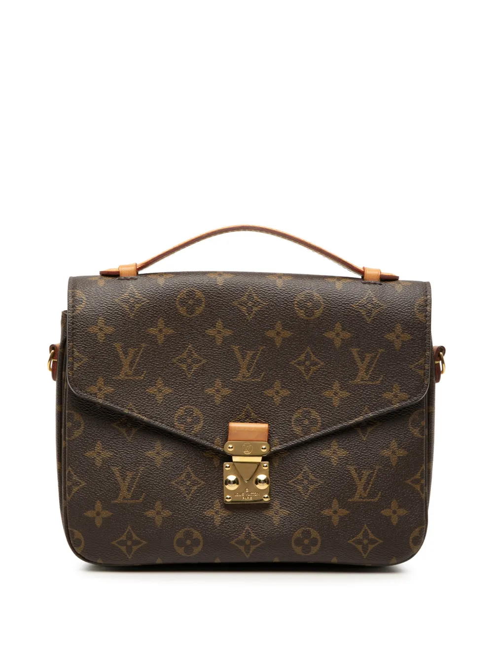 Louis Vuitton Pre-Owned 2020 Monogram Pochette Metis satchel - Marrone