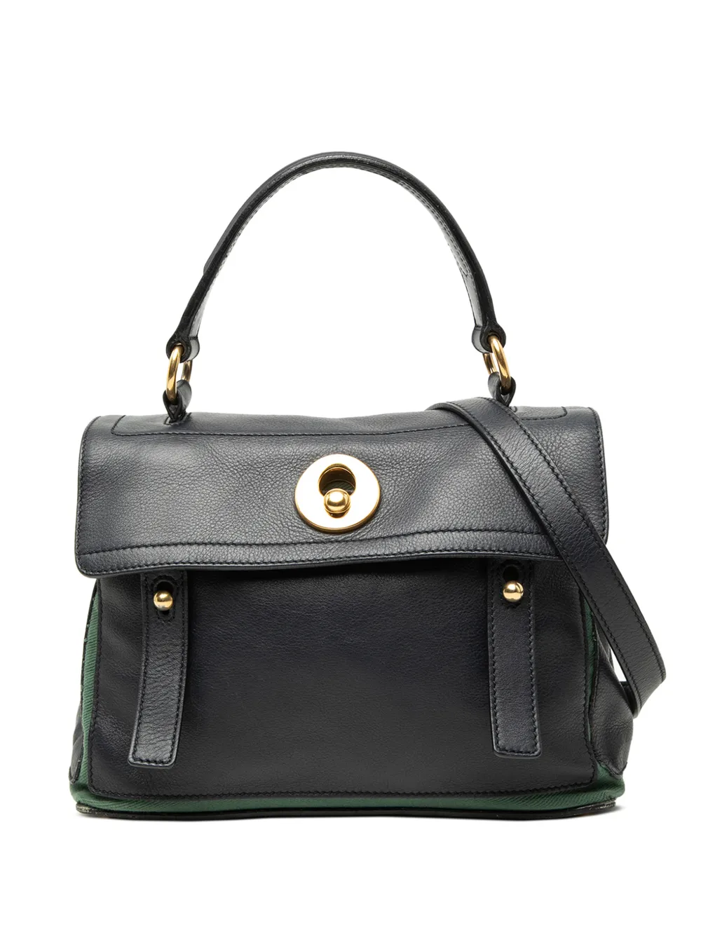 Saint Laurent Pre-Owned 2000-2015 Small Leather Muse Two satchel - Nero
