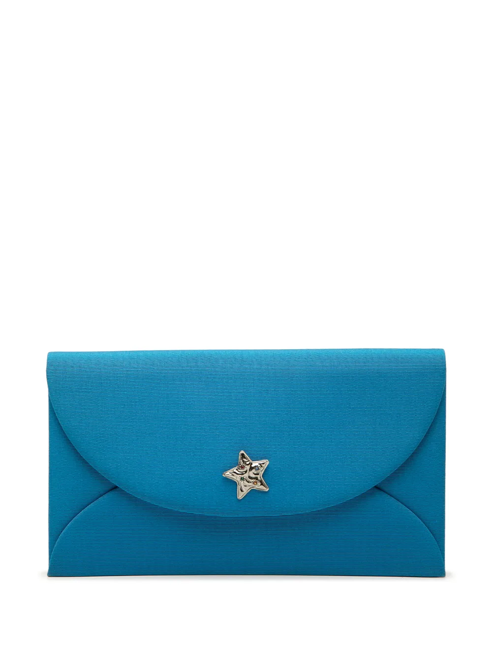 Saint Laurent Pre-Owned 2000-2012 Jersey Star Envelope clutch bag - Blu
