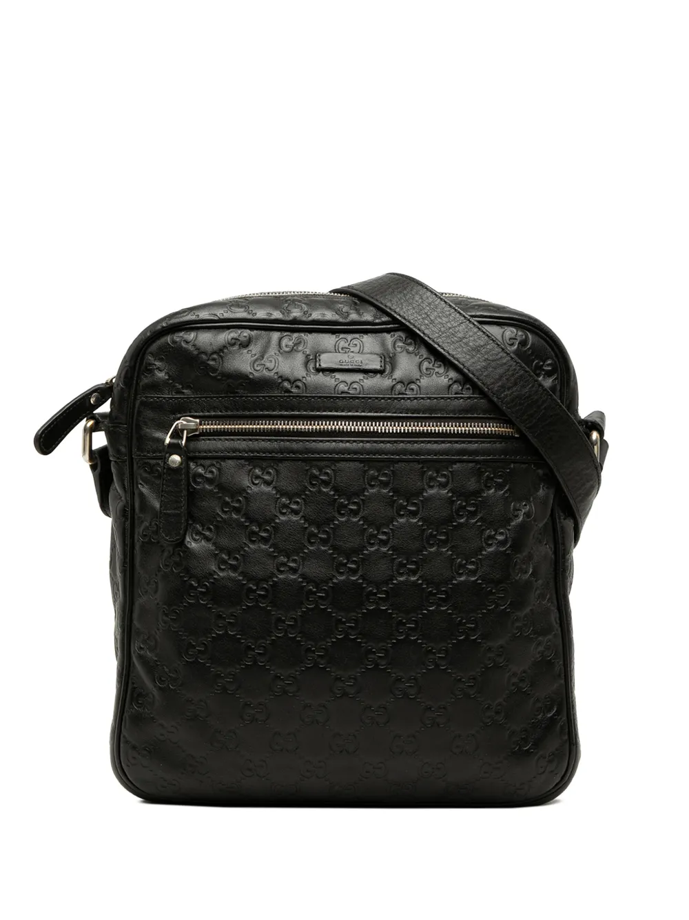 Gucci Pre-Owned 2000-2015 Guccissima crossbody bag - Nero
