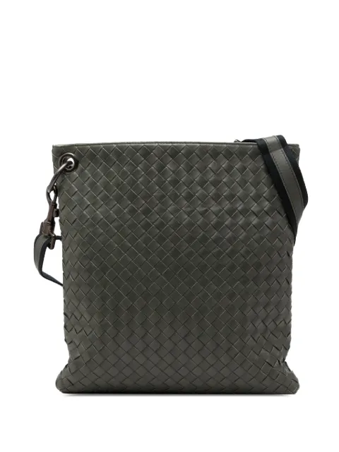 Bottega Veneta Pre-Owned bandolera VN de piel de napa Intrecciato 2007