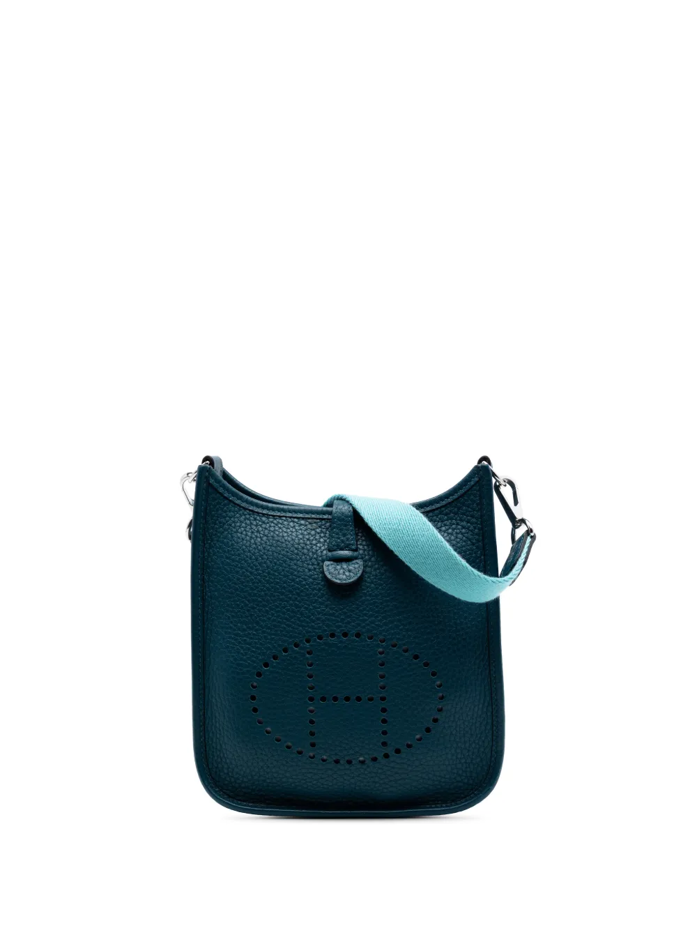 Hermès Pre-Owned 2015 Clemence Evelyne 16 Amazone crossbody bag - Blu