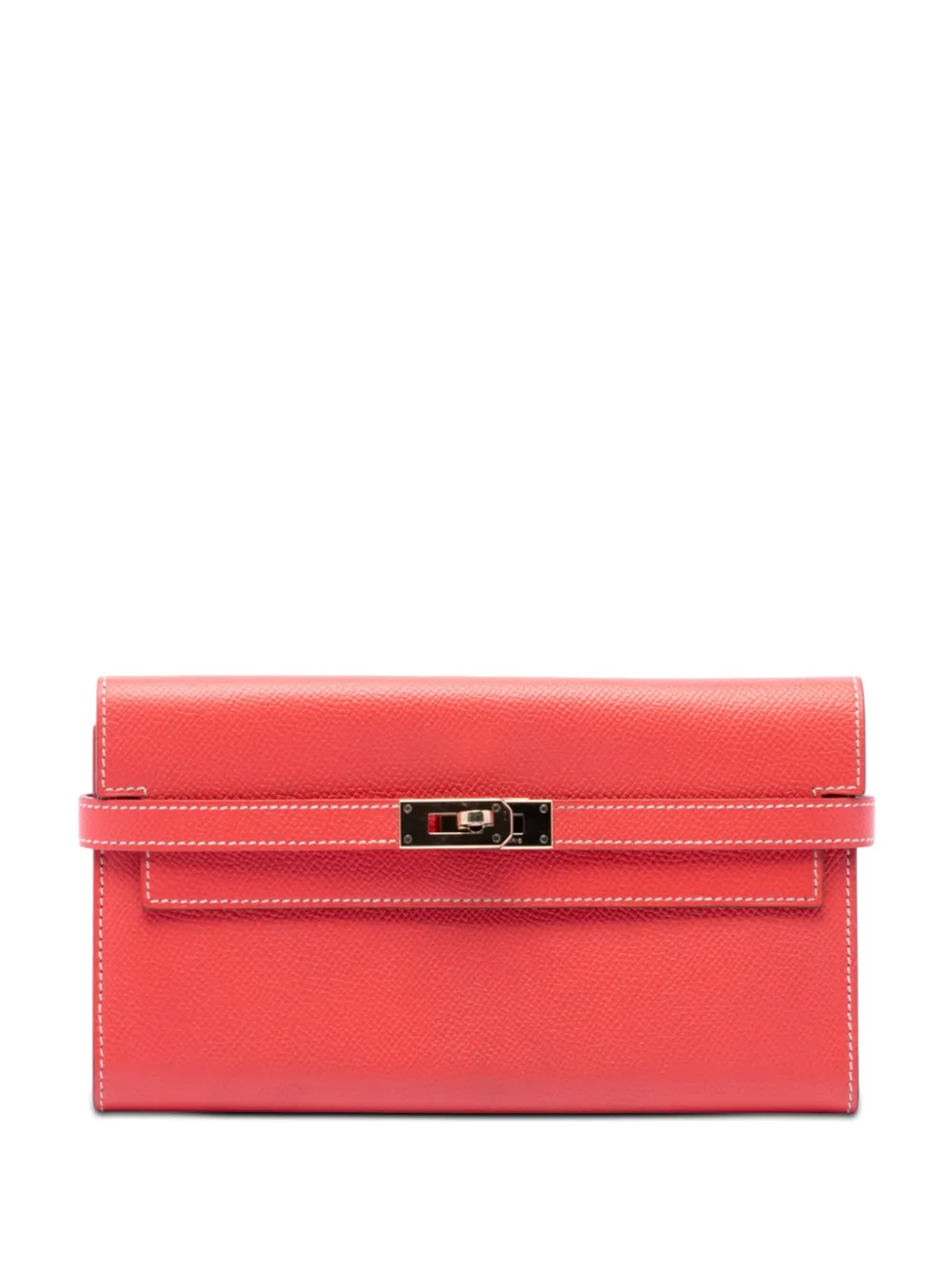 Hermès Pre-Owned 2013 Epsom Kelly Longue Wallet long wallets - Rosa