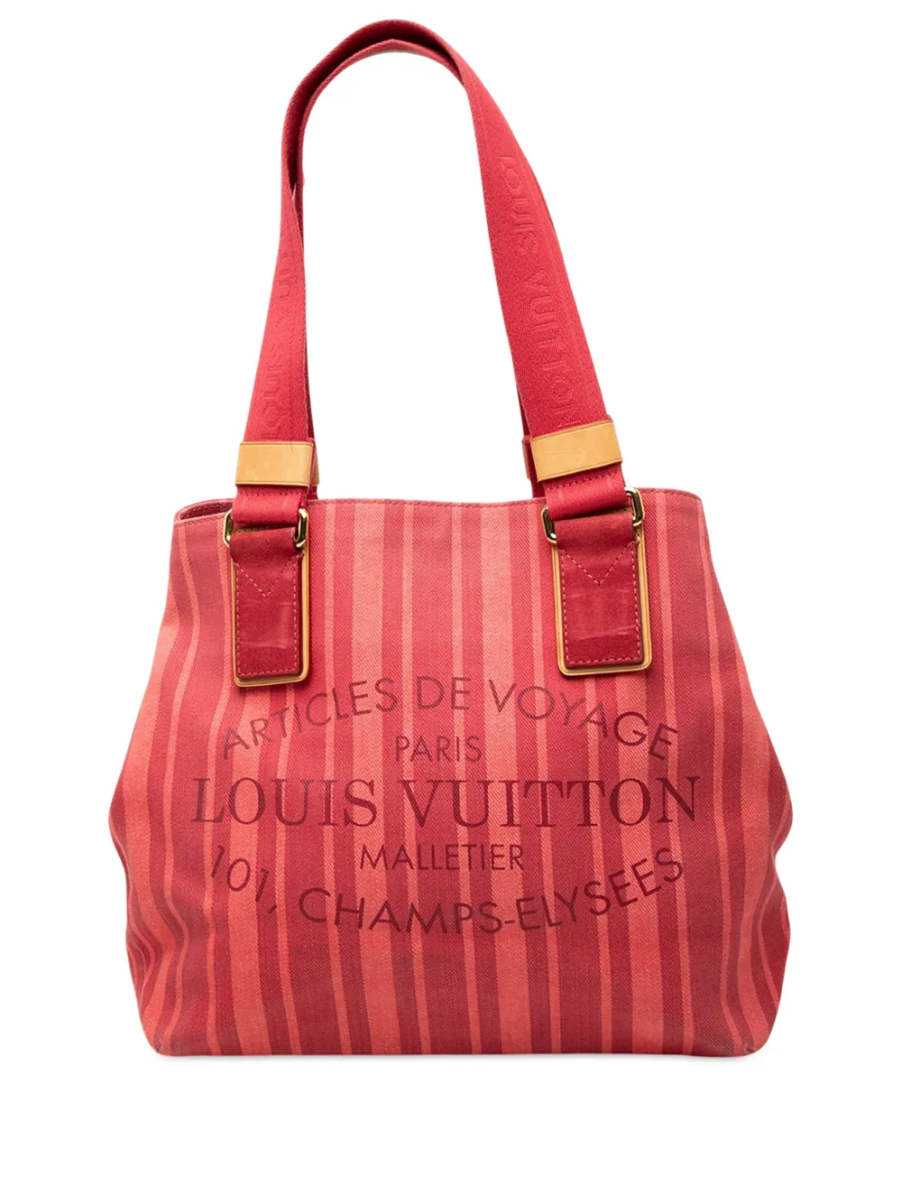 Louis Vuitton Pre-Owned 2012 Canvas Plein Soleil Cabas PM tote bag - Rosso