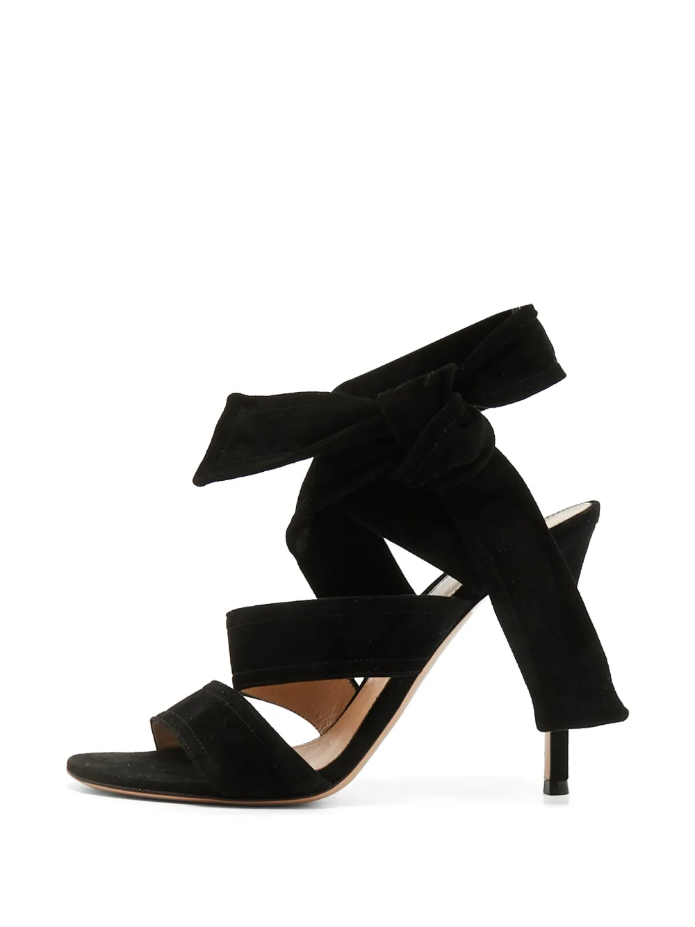 Gianvito Rossi suede ankle-strap sandals - Nero