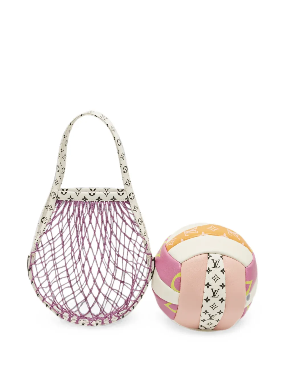 Louis Vuitton Pre-Owned Giant Ball mit Monogrammbesatz - Violett