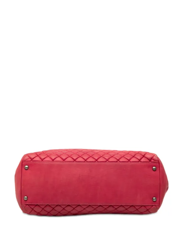 CHANEL シャネル CHANEL Pre-Owned 2012-2013 Large Quilted Iridescent Calfskin New