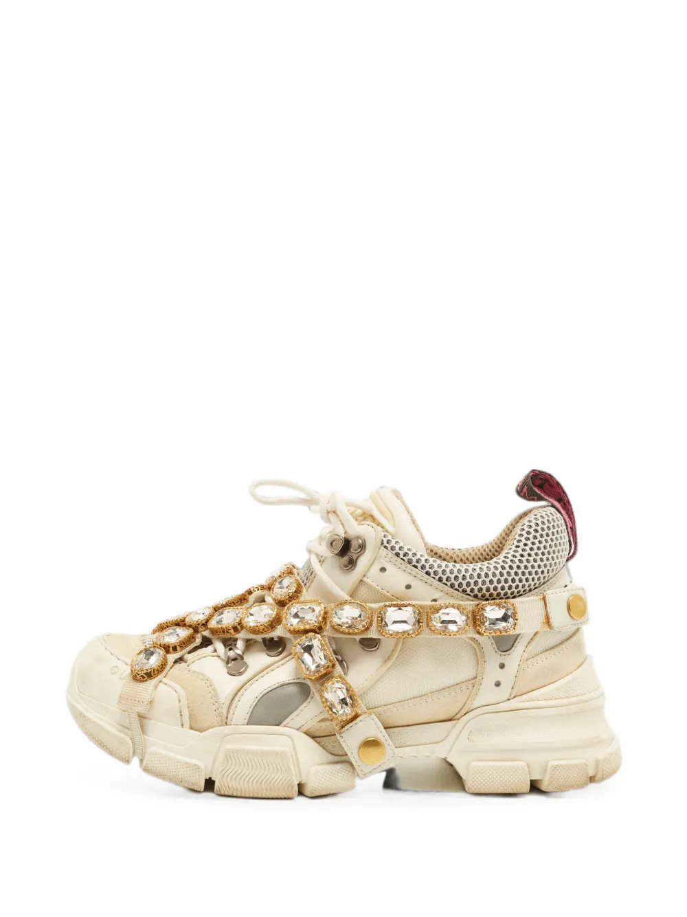 Gucci Pre-Owned Flashtrek sneakers - Nude