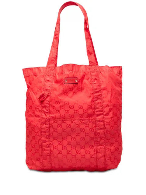 Gucci Pre-Owned 2000-2015 GG Teddy Tote Bag aus Nylon