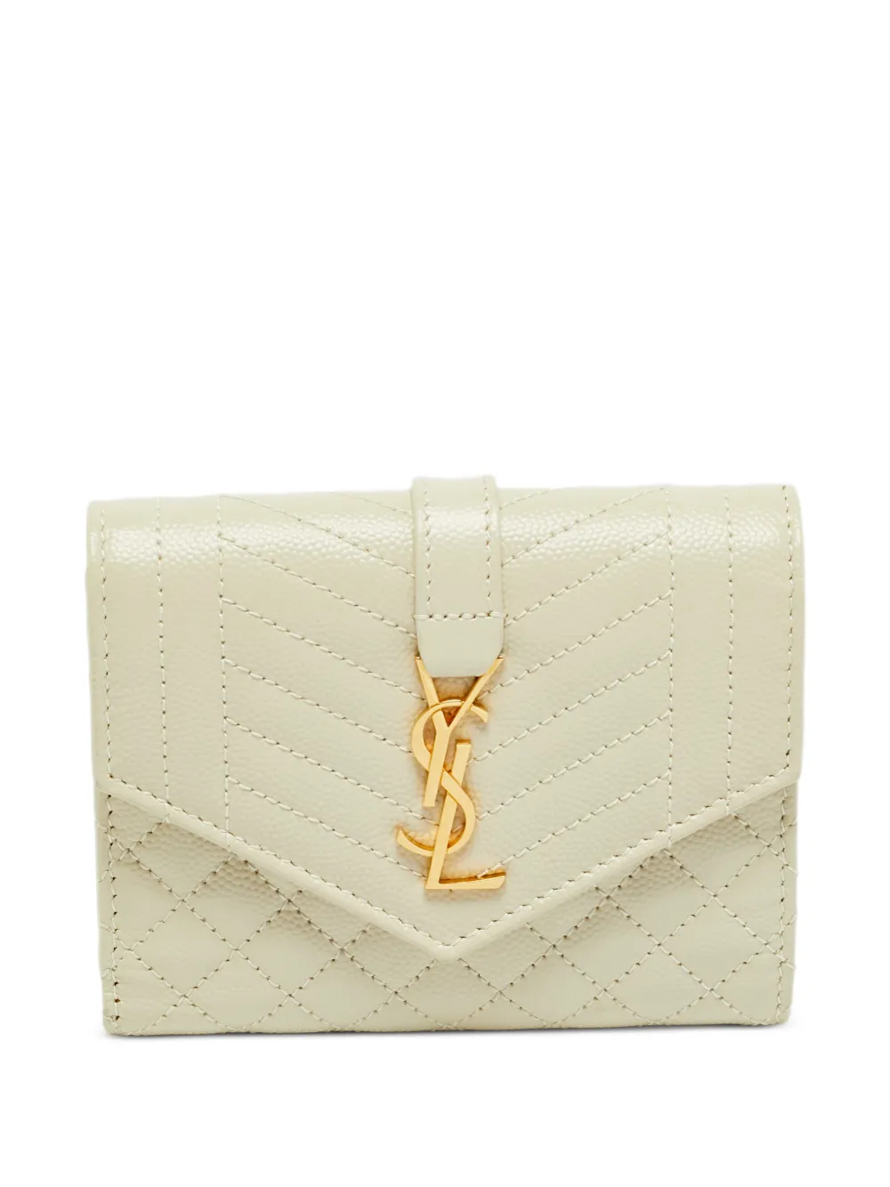 Saint Laurent Pre-Owned 2020 Monogram wallet - Toni neutri