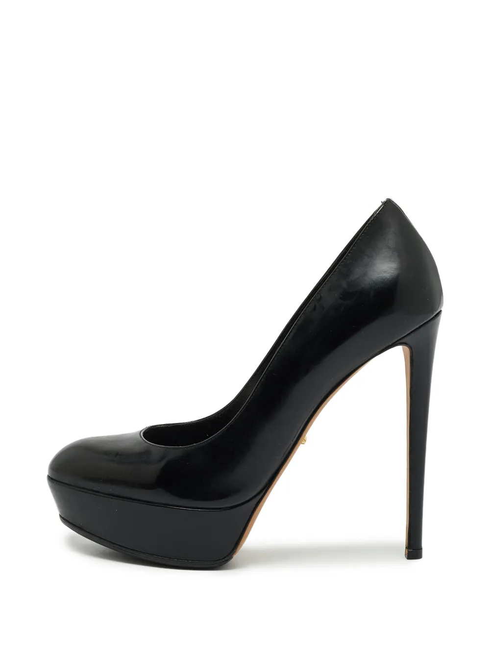 Sergio Rossi Vintage platform pumps - Schwarz