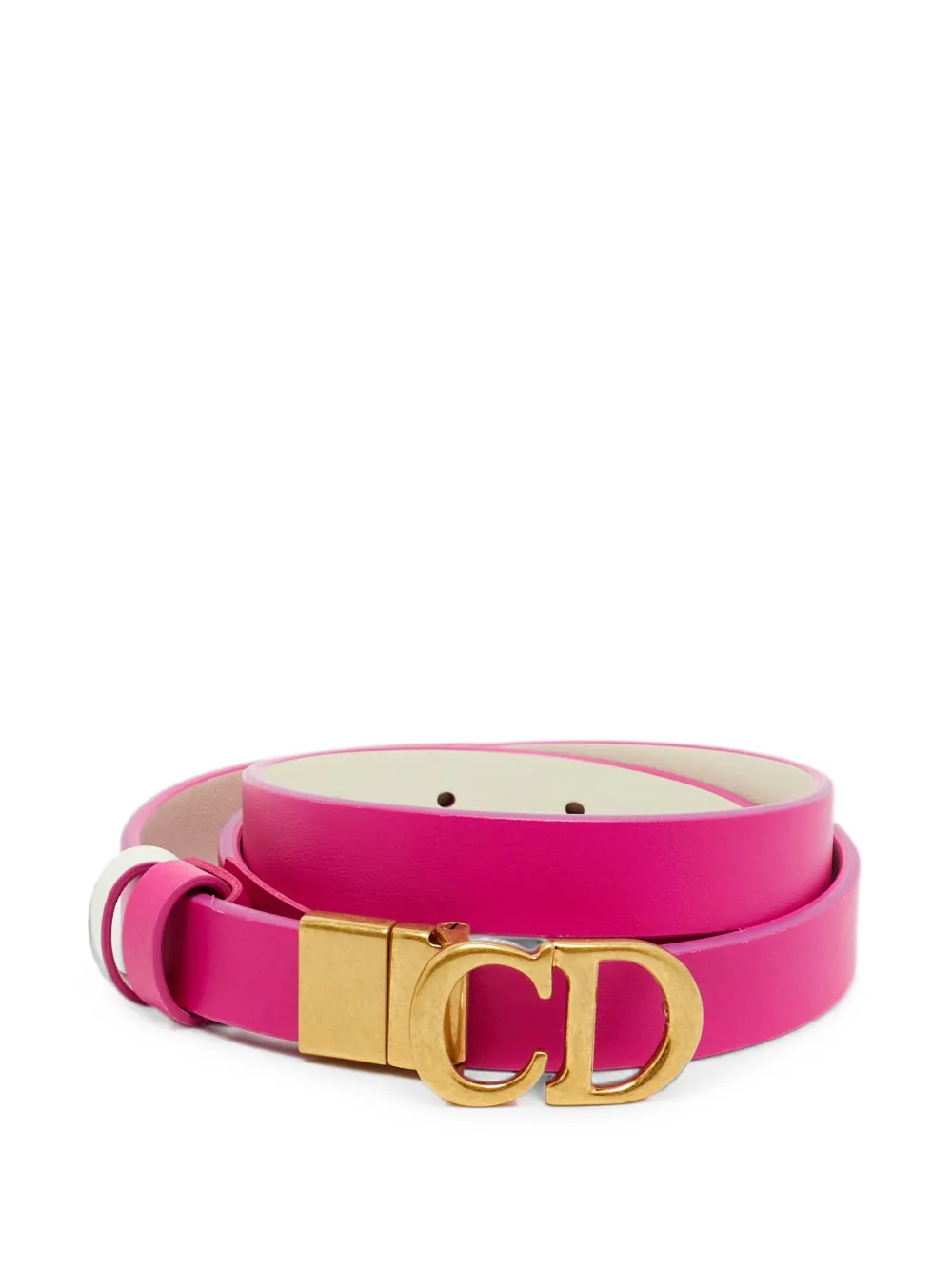 Christian Dior Pre-Owned 2023 30 Montaigne reversible belt - Pink