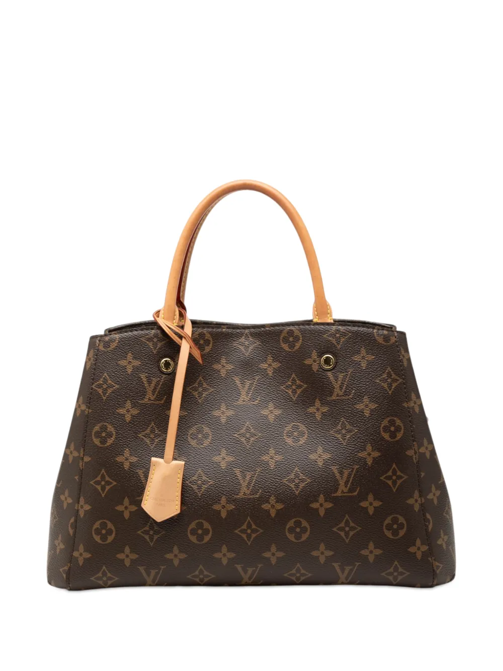 Louis Vuitton Pre-Owned 2020 Monogram Montaigne MM satchel - Marrone