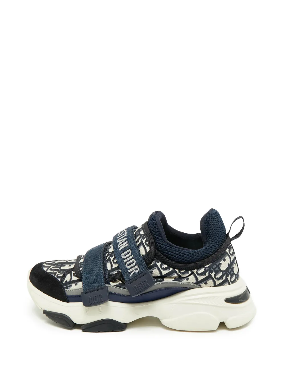 Christian Dior Pre-Owned Oblique D-Wander sneakers - Blu