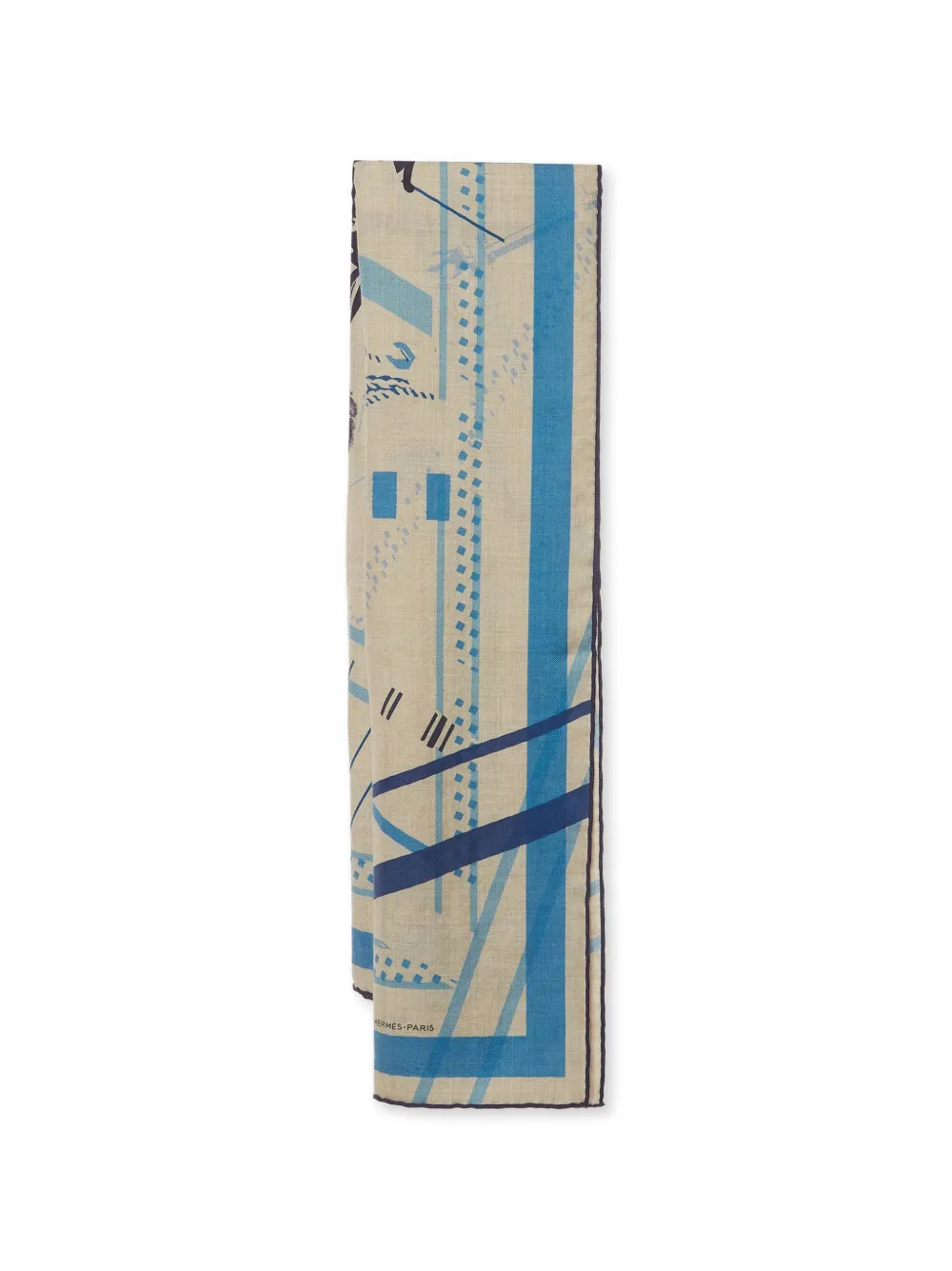 Hermès Pre-Owned Concours d'Étriers scarf - Neutrals