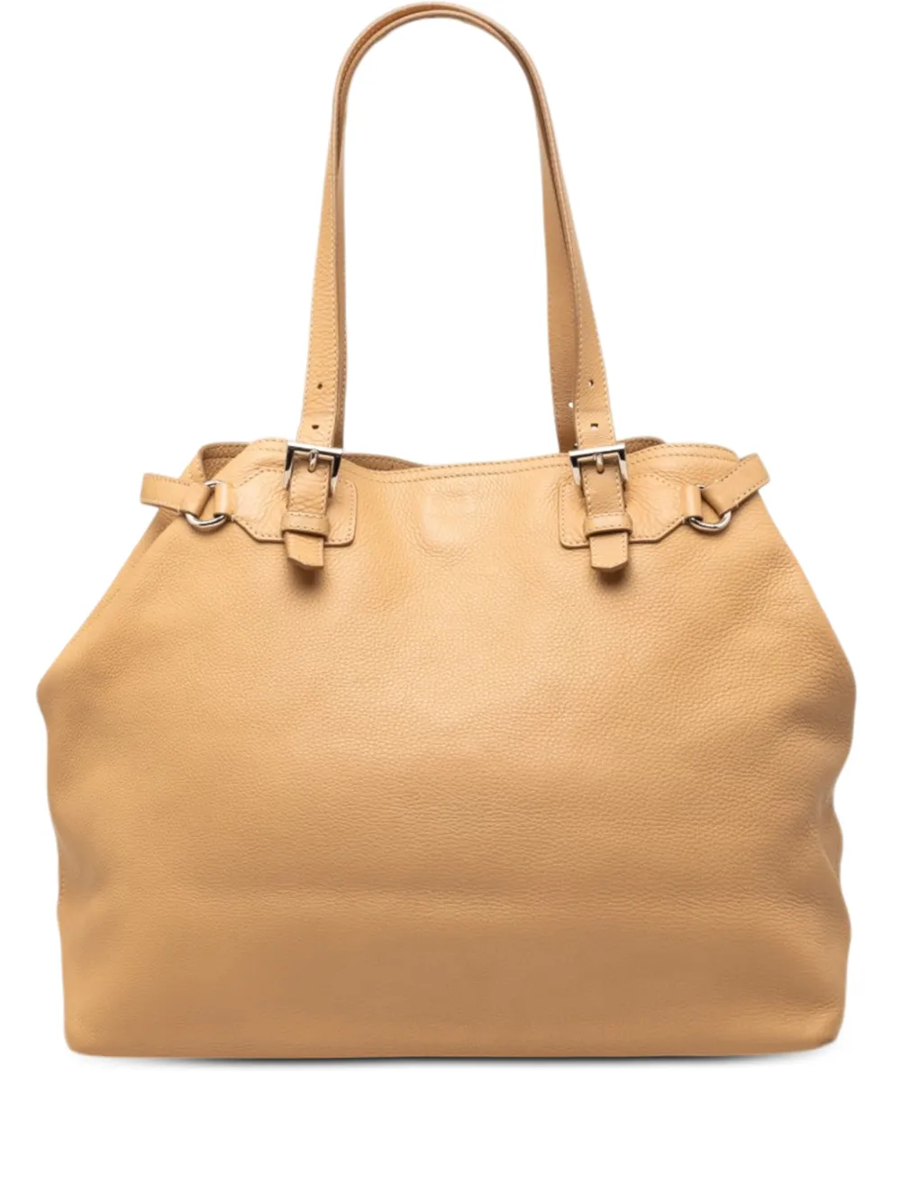 Prada Pre-Owned 2000-2026 Vitello Daino tote bag - Marrone