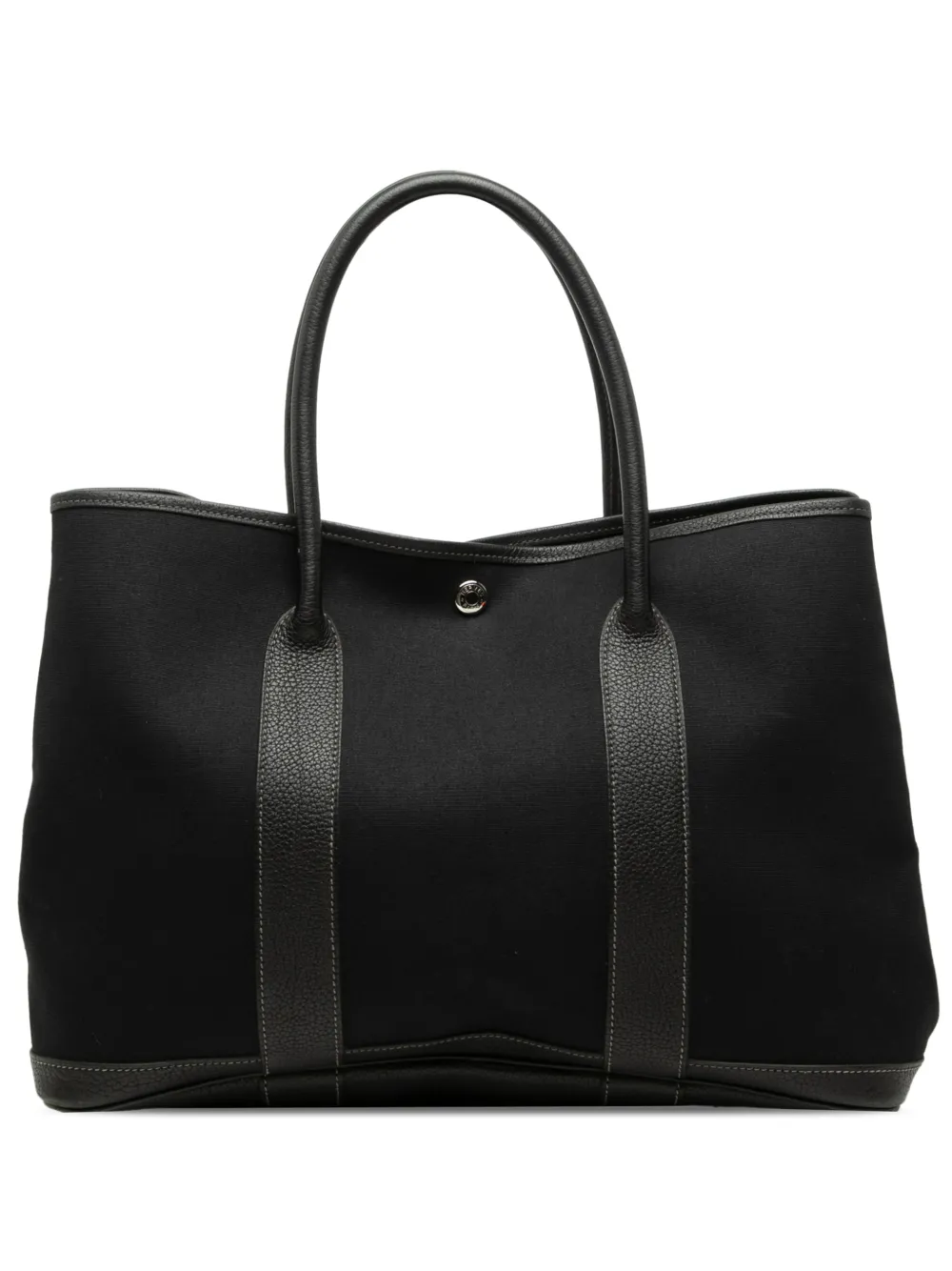 Hermès Pre-Owned 2005 Toile and Negonda Garden Party 36 tote bag - Nero